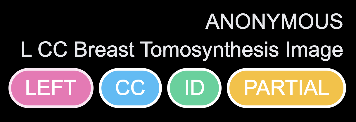 Mammography Display Tags